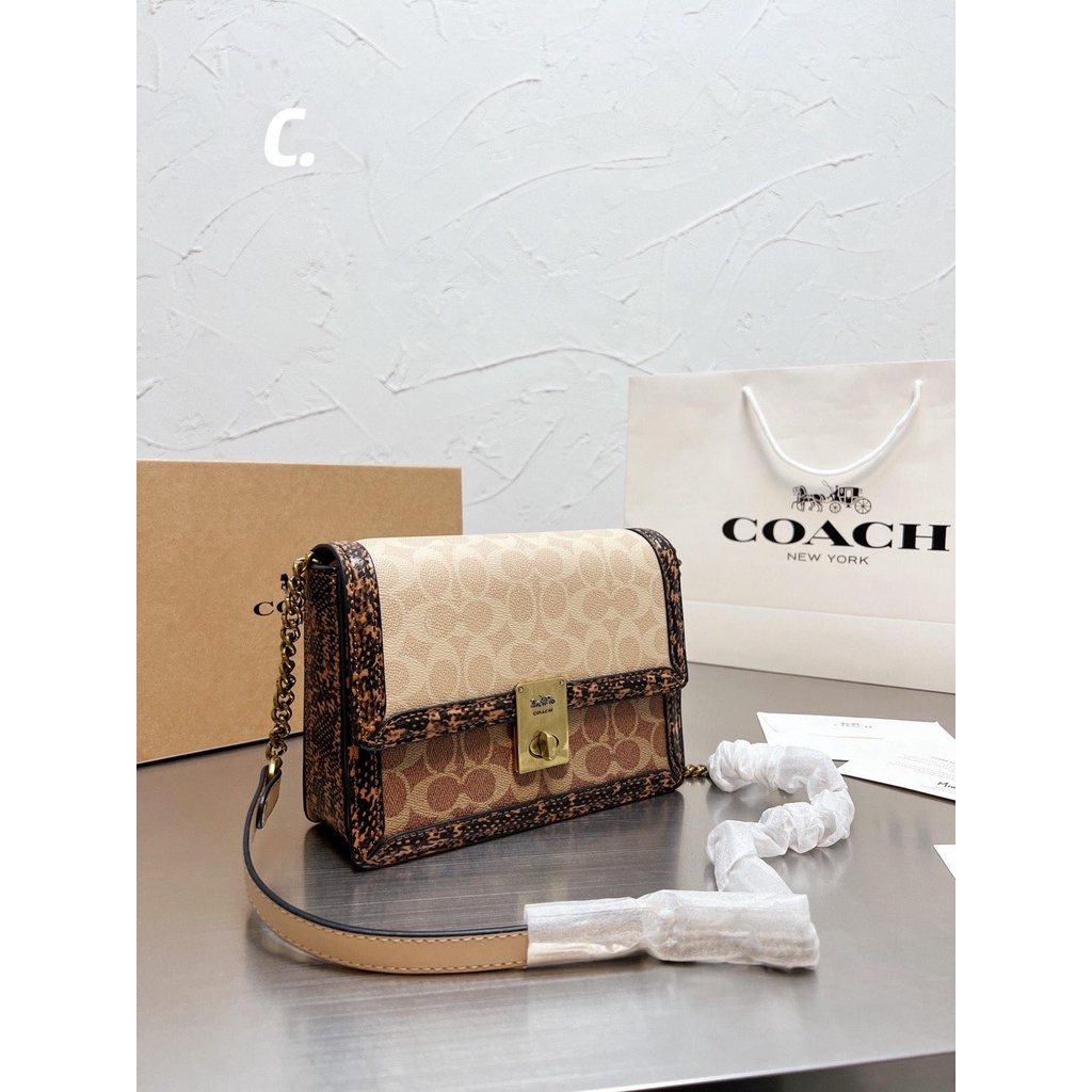 The retro trend of coach Hatton bag has also been rolling for several