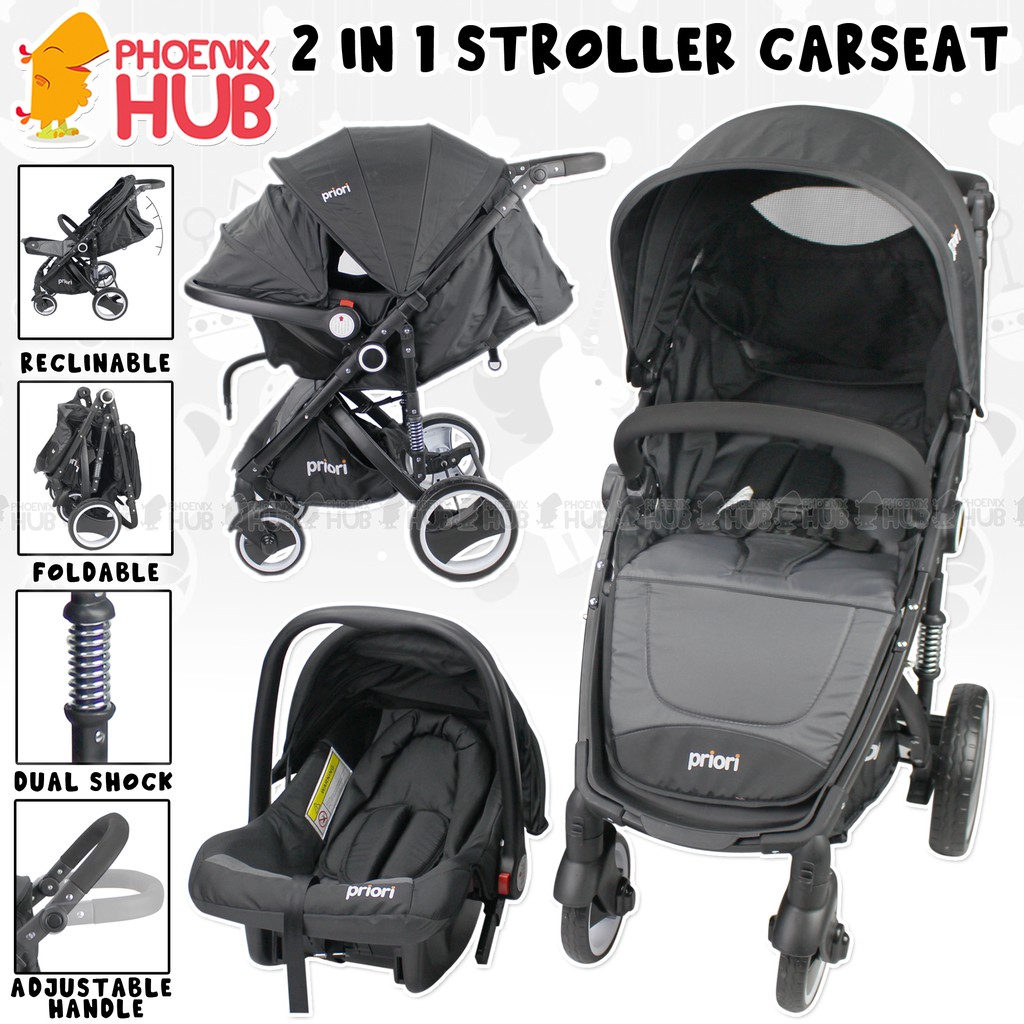 Phoenix Hub 800C 2 in 1 Baby Stroller Car Seat Baby Travel System with