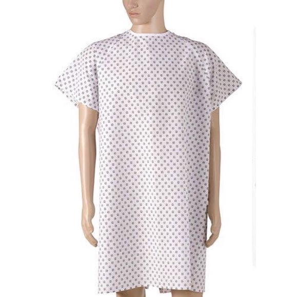 Poly Cotton Hospital Patients Gown★12 days delivery Shopee Philippines