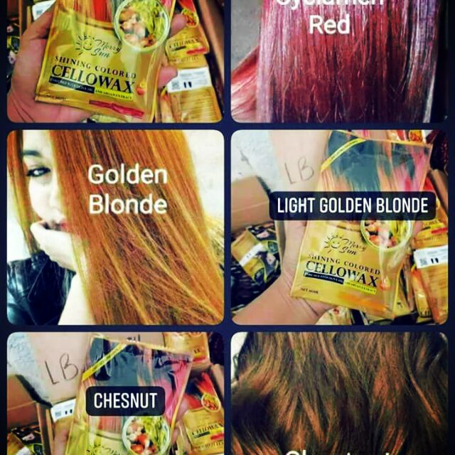 Hair color treatment /cellowax Shopee Philippines