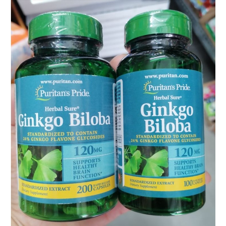 Ginkgo Biloba 120mg 100Capsules(ginkgo biloba) Shopee Philippines