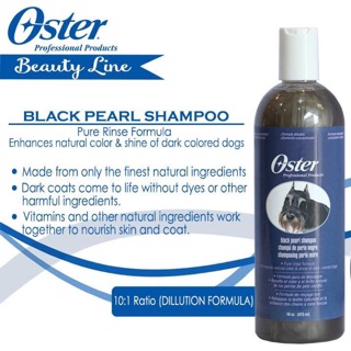 black pearl dog shampoo
