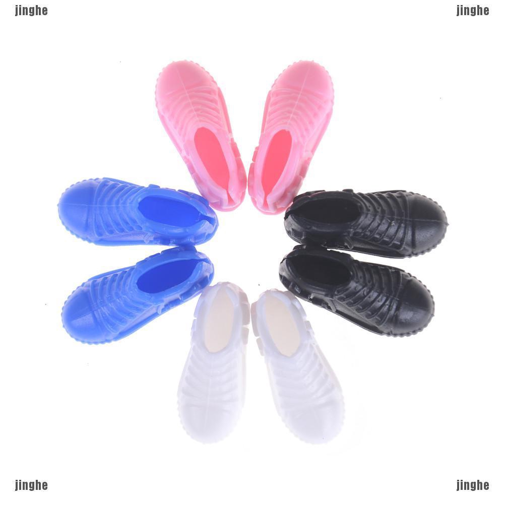 4Pairs Fashion Sneackers For Doll Mini Toy for  Doll Shoes Accessories JH