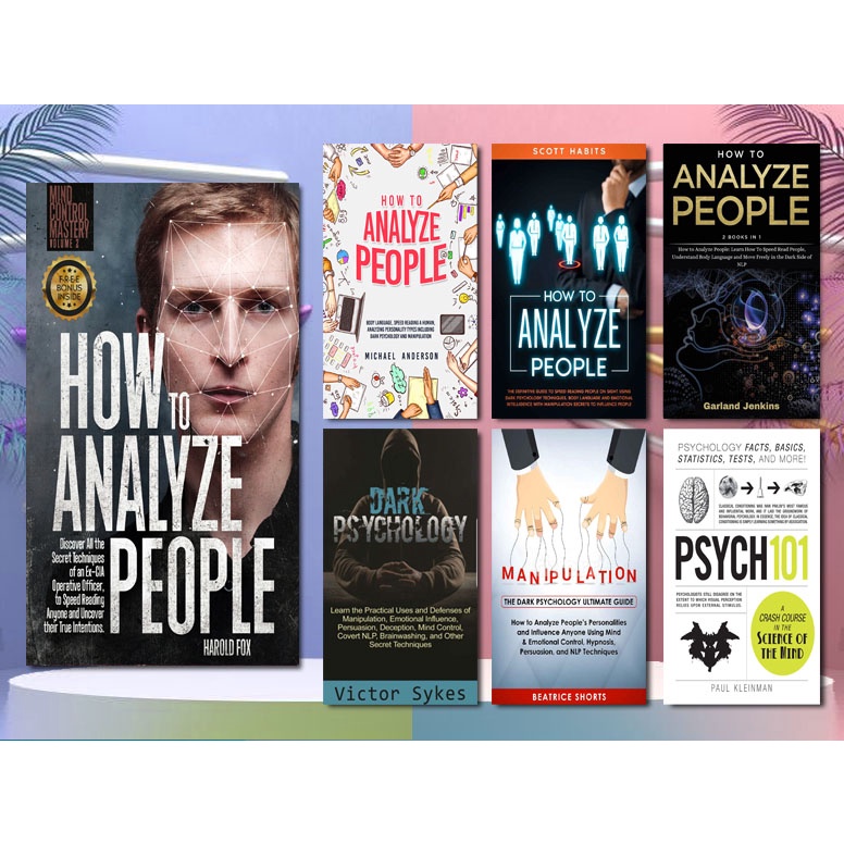 How To Analyze People Book Collection Paperback Shopee Philippines