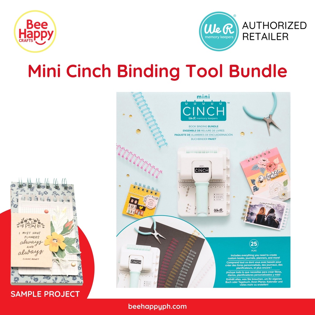 We R Memory Keepers Mini Cinch Binding Tool Bundle 2:1 Pitch | Shopee ...