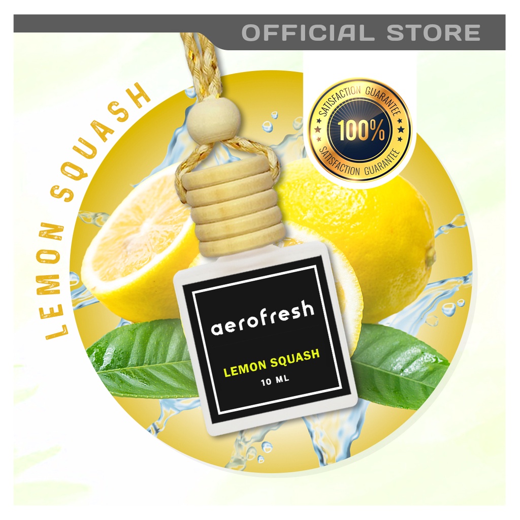 Aerofresh Lemon Squash Air Freshener Best Seller Car Perfume Lemon