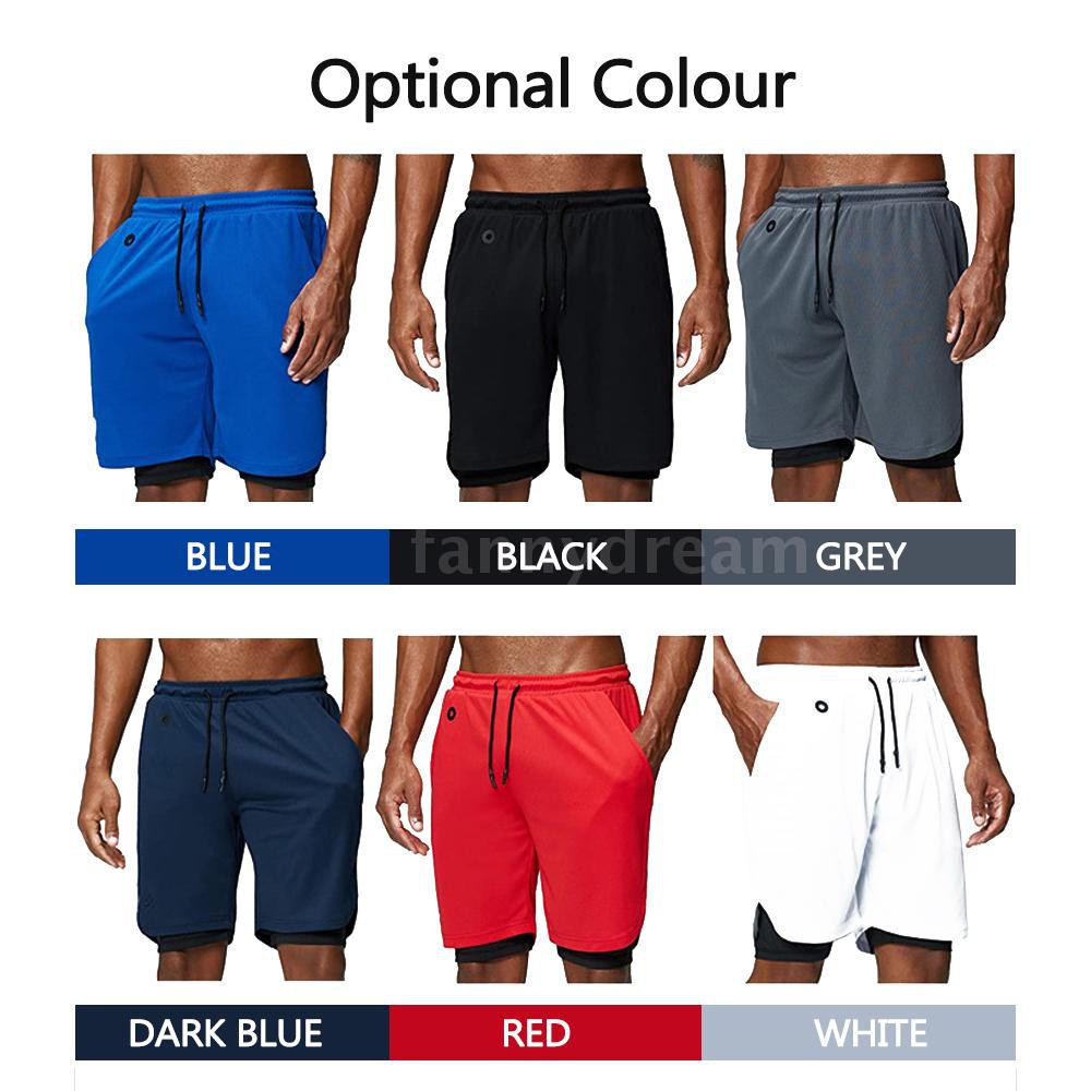 white 2 in 1 shorts