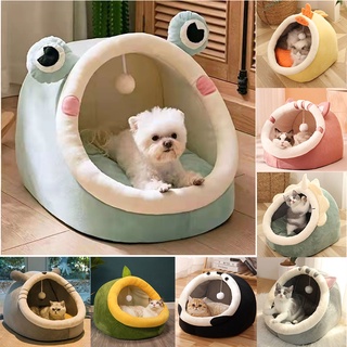 BMORE Cat Bed Removable Washable Cat Dog House Indoor Warm Comfortable Pet Dog Bed Pet Nest Pet IQZU