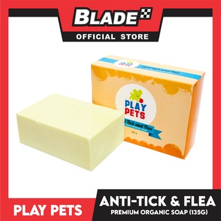 ✚Play Pets Premium Organic Soap 135g (Anti-Tick and Flea) Dog Soap