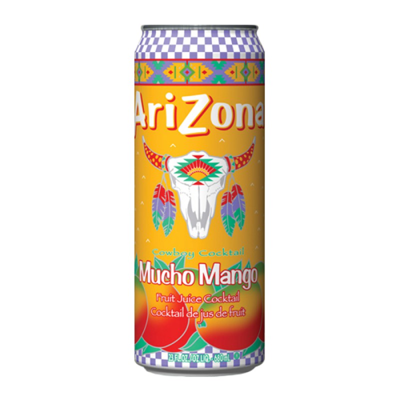 Arizona Mucho Mango Fruit Juice Cocktail 23oz Shopee Philippines