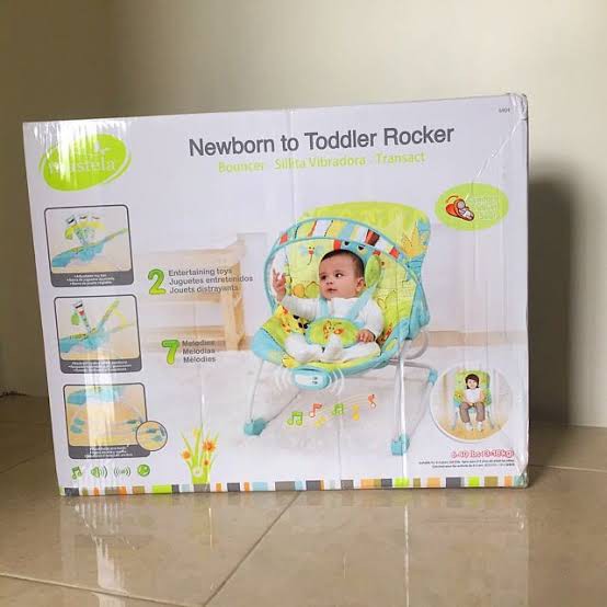 mastela newborn to toddler rocker