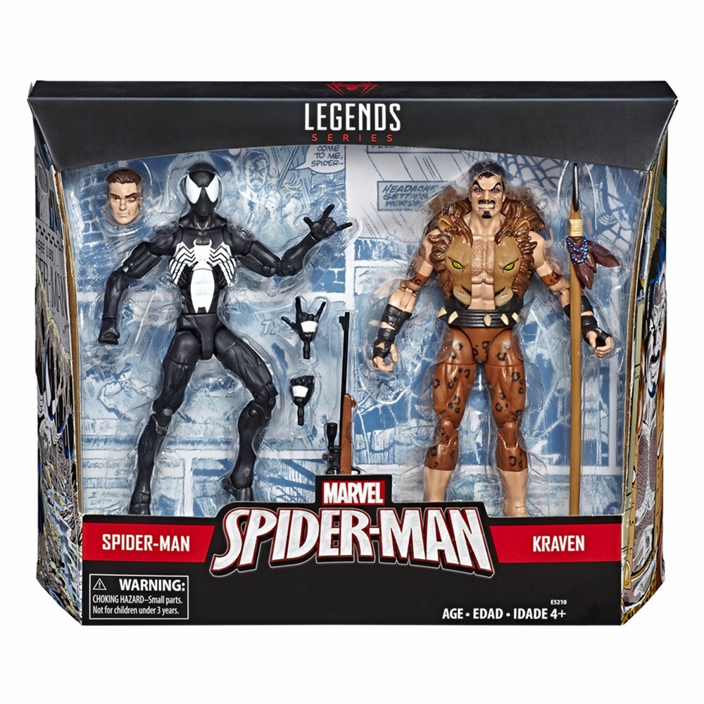 marvel legends spider man 2 pack