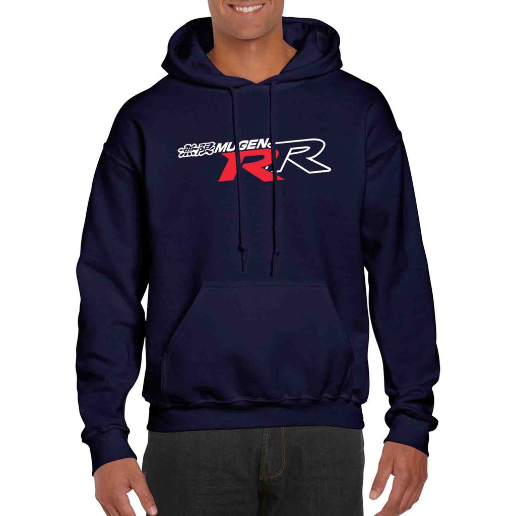 iGPrints Mugen RR Race Car Design Hoodie Jacket (Navy Blue) Shopee