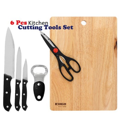 Seansean 6 Pcs Kitchen Cutting Tools Set Shopee Philippines