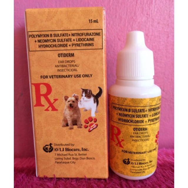 otiderm ear drops for dogs
