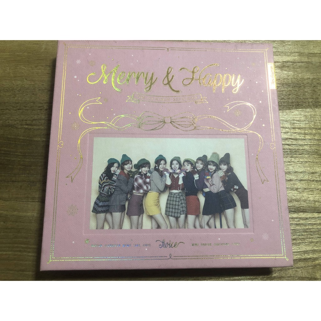 Twice Merry And Happy The First Album Repackage Shopee Philippines