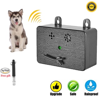 Dog trainer ultrasonic control dog barking dog quiet at night 15M Range protect puppy Deter evil dog