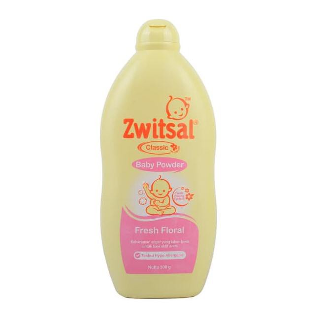Zwitsal Baby Powder Fresh Floral Milk Ramayana; Honey Milk Honey Aloe Vera 300gr Switsal B