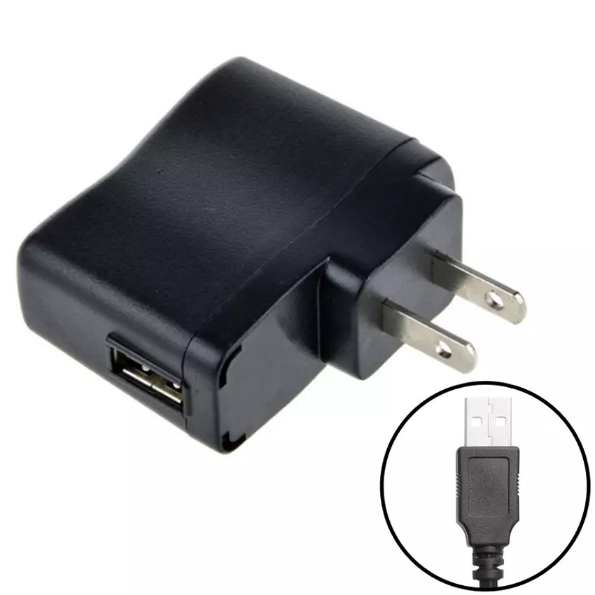 5V/300mA US Plug AC to USB Adapter Charger AC to DC Adapter | Shopee ...