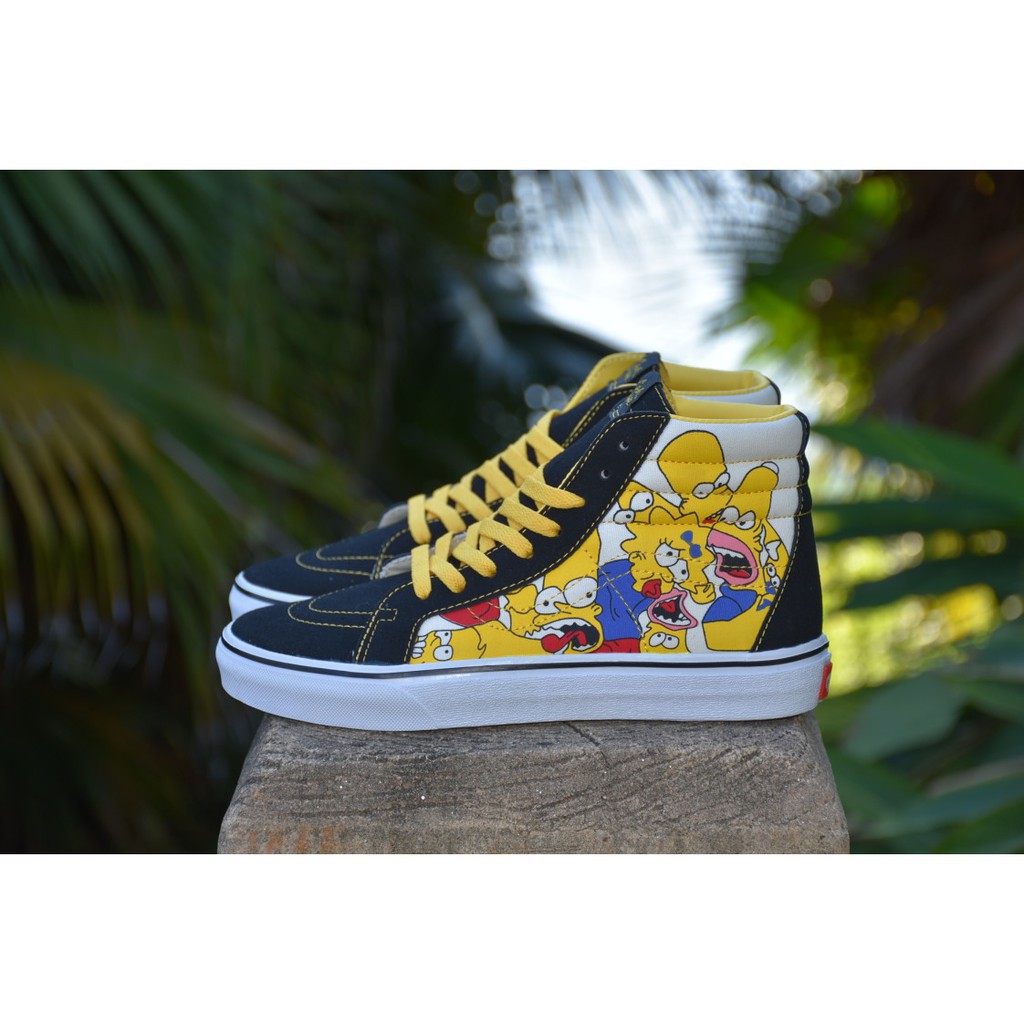 simpson high top vans