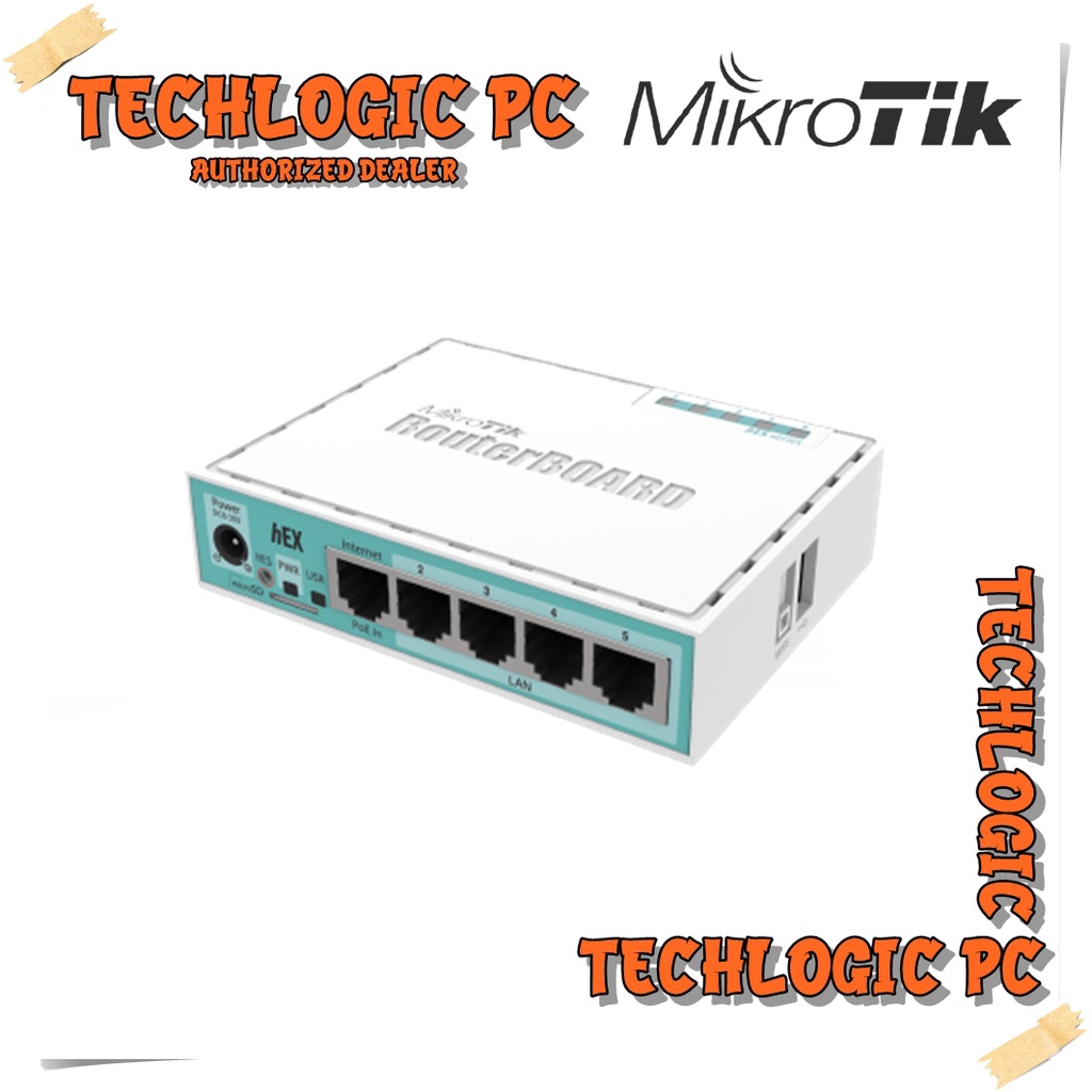 Mikrotik RB750 (HEX Gr3) Gigabit SOHO router | Shopee Philippines