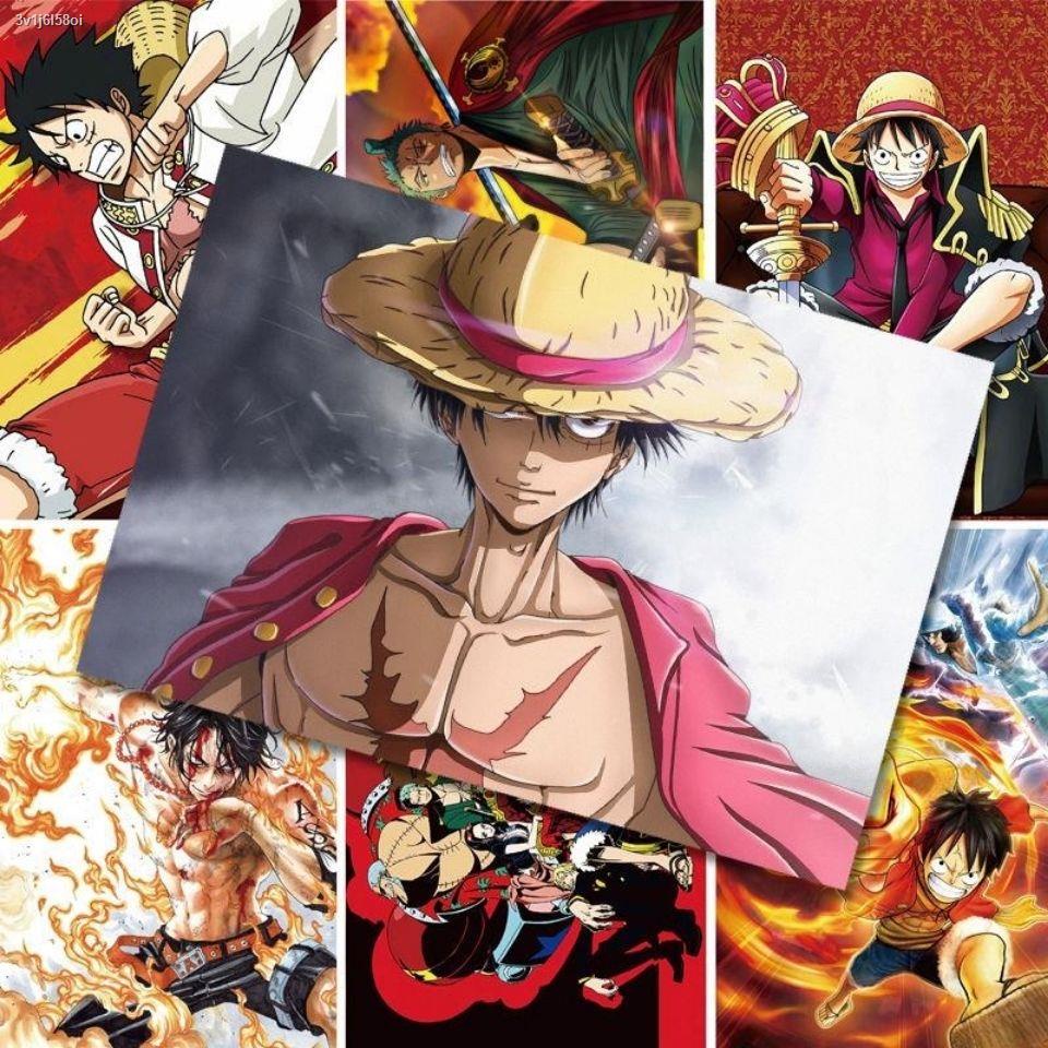 One Piece Poster One Piece Luffy Ace HD Wallpaper Wall Stickers Anime ...