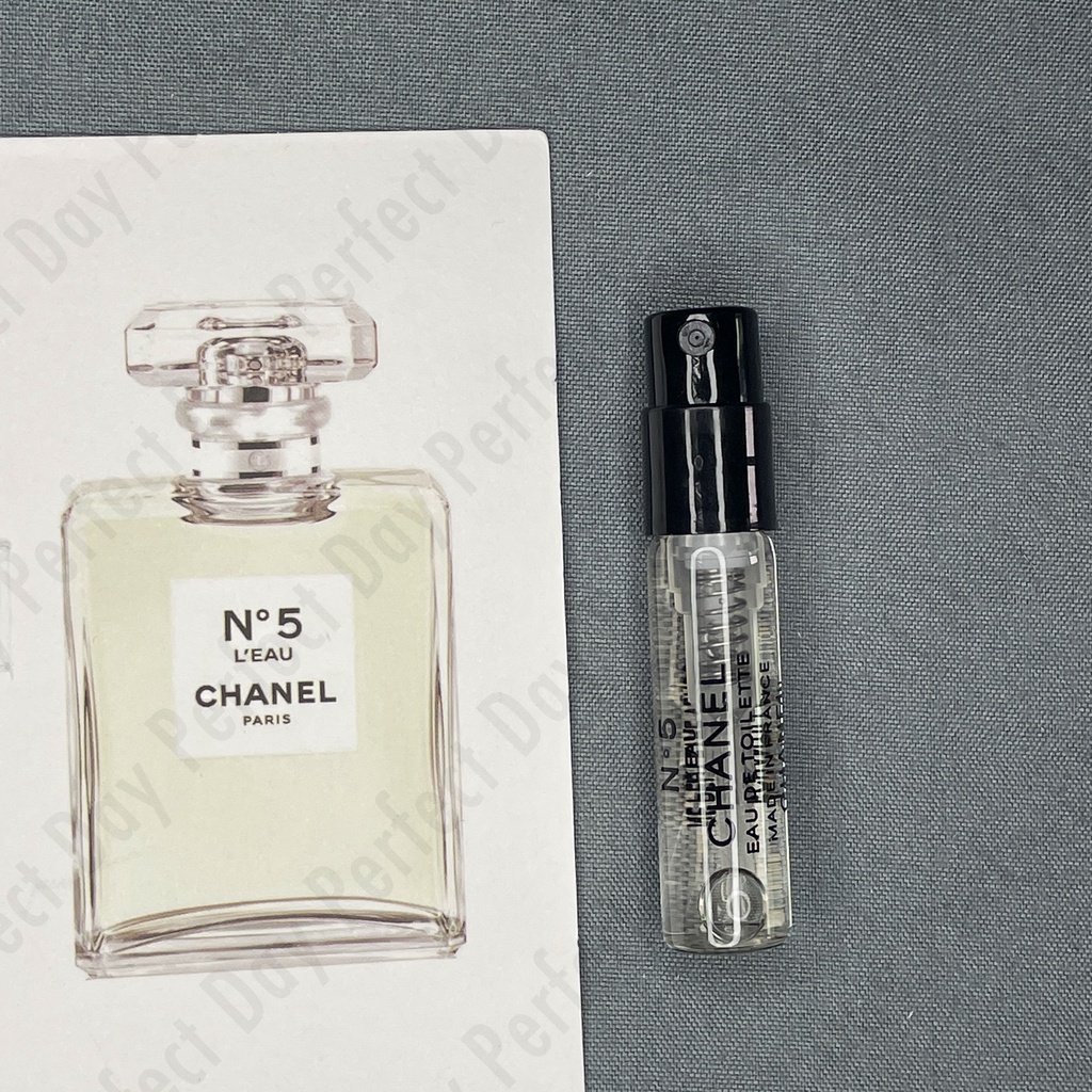 Perfume Sample」Chanel No 5 L'Eau, 2016  | Shopee Philippines