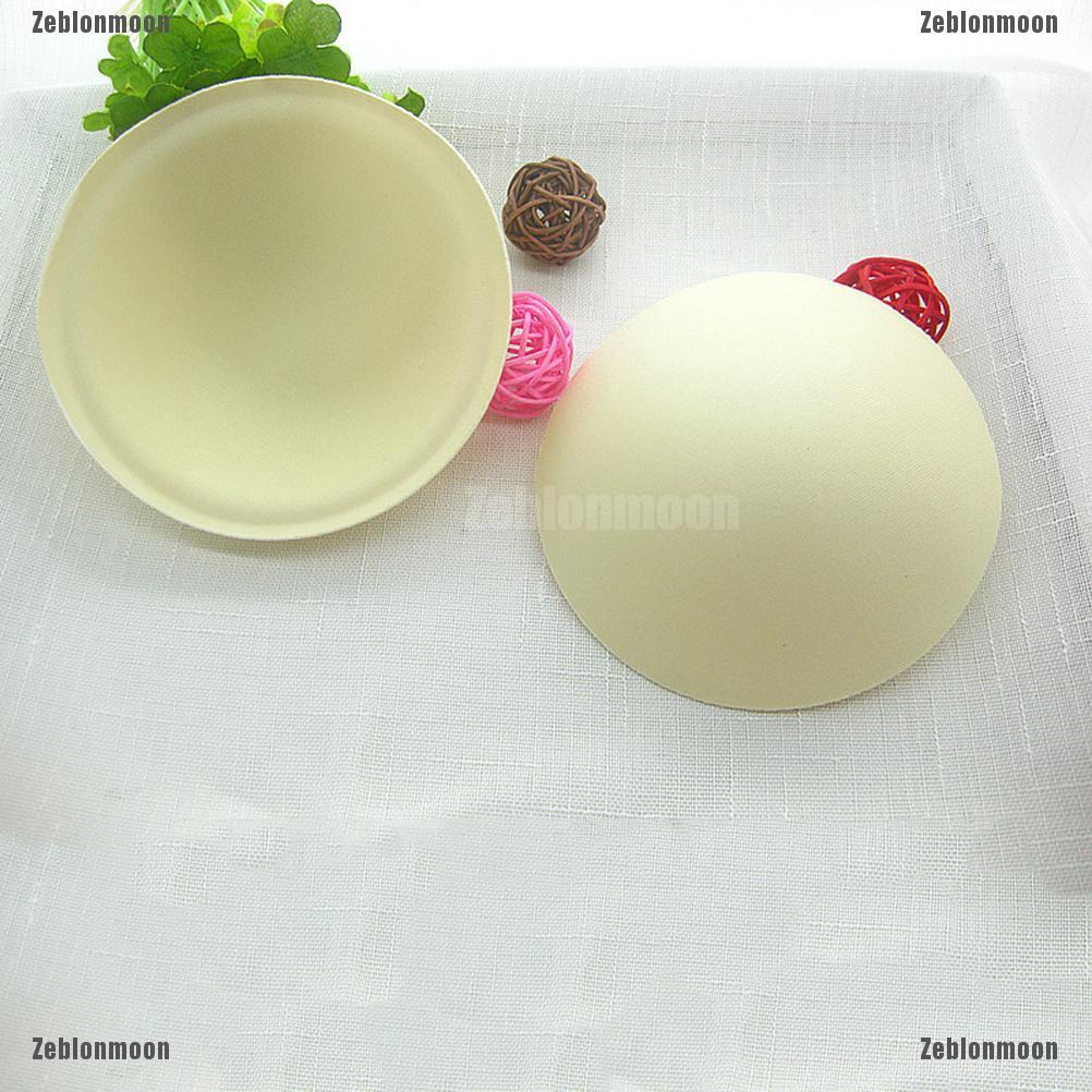 Foam Bra Insert Pads Round Full Cup Breast Enhancer Push Up Shopee