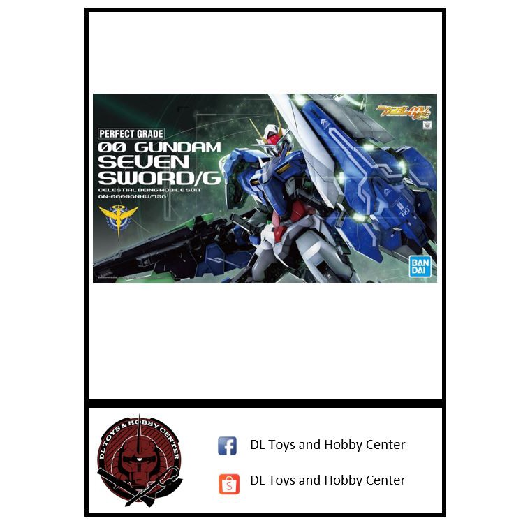 Bandai 1 60 Pg 00 Gundam Seven Sword G Shopee Philippines