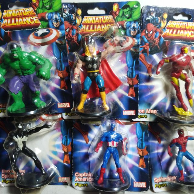 miniature marvel figures