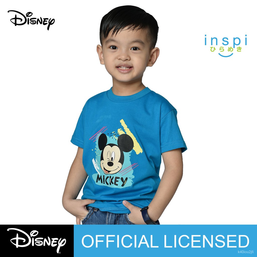 mickey mouse blue t shirt
