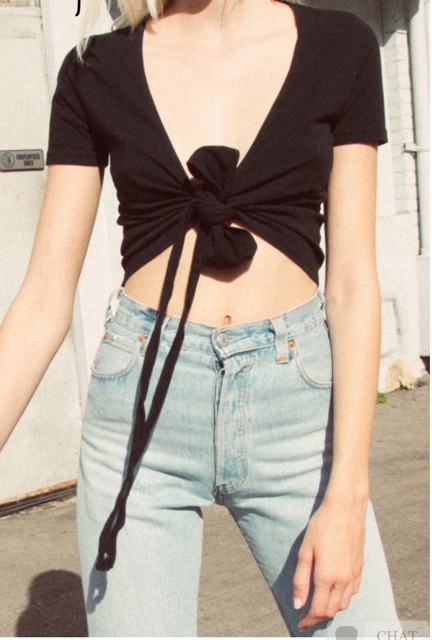brandy melville rae thermal top