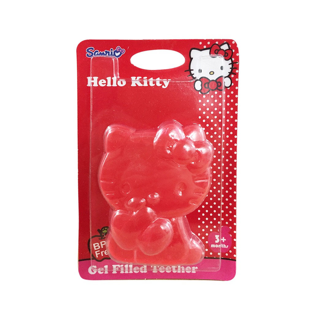 HELLO KITTY 100 Authentic Gel Filled Teether Red Shopee Philippines