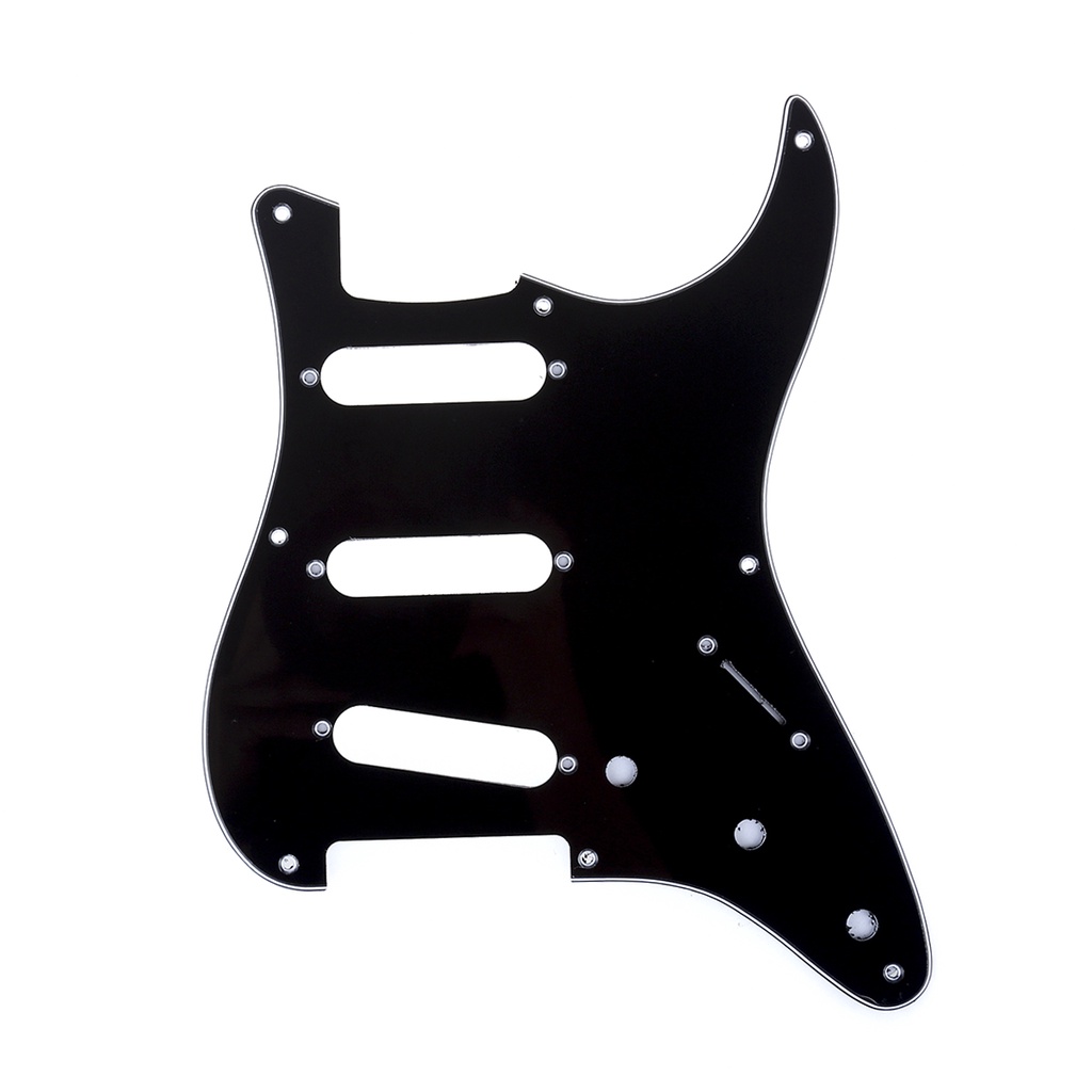 Pickguard 8 Trous Pour Fender Telecaster Japan - 4 Plis Brun Tortoise - Protection Et Style Rétro - 12