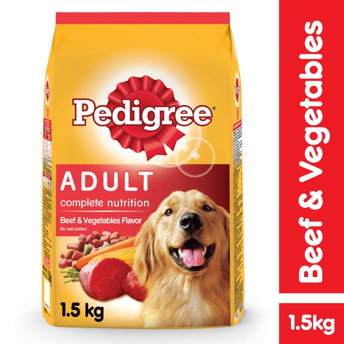 Pedigree Adult Beef \u0026 Vegetables Dry 