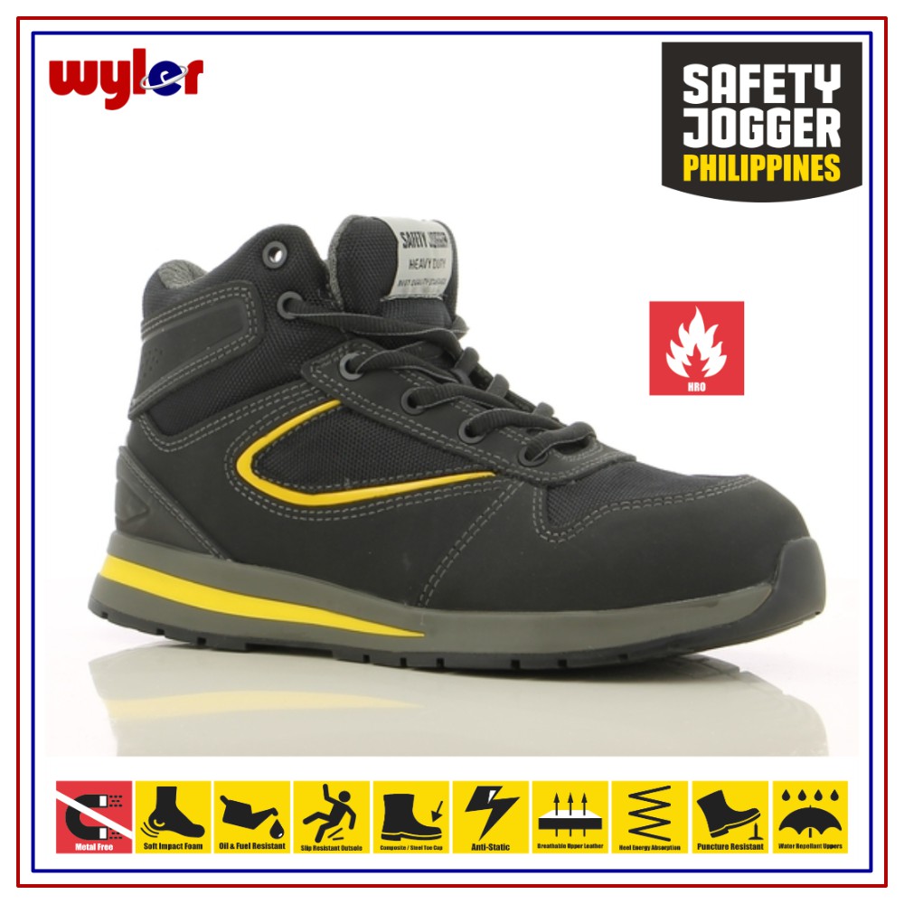 Safety Jogger SPEEDY High Cut Composite Toe Safety Shoes | Shopee ...