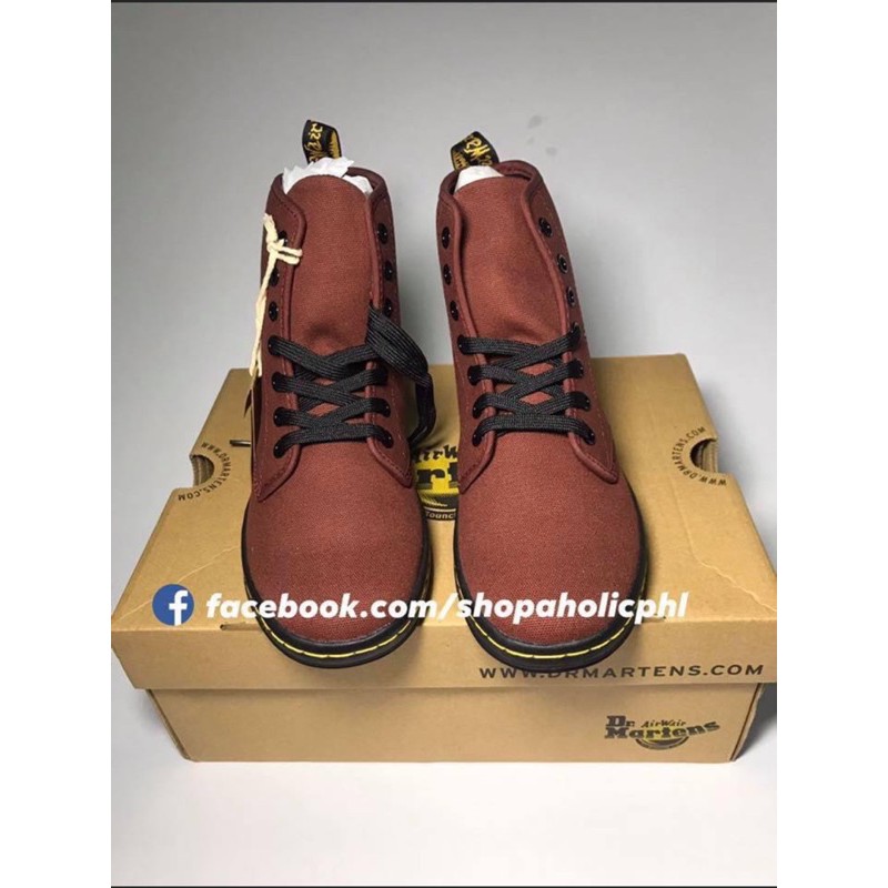 shoreditch canvas doc martens