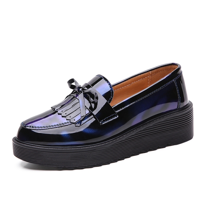 womens platform loafers