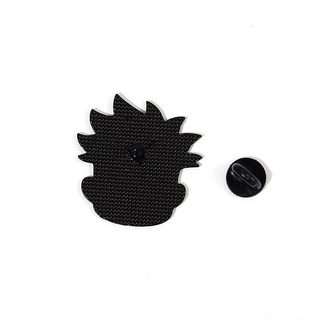 Ready Stock Quick Shipping Free Anti-Glare Brooch Curse Backtact Five Goods Cartoon Anime Metal Badge Cute Clothes Ba #4