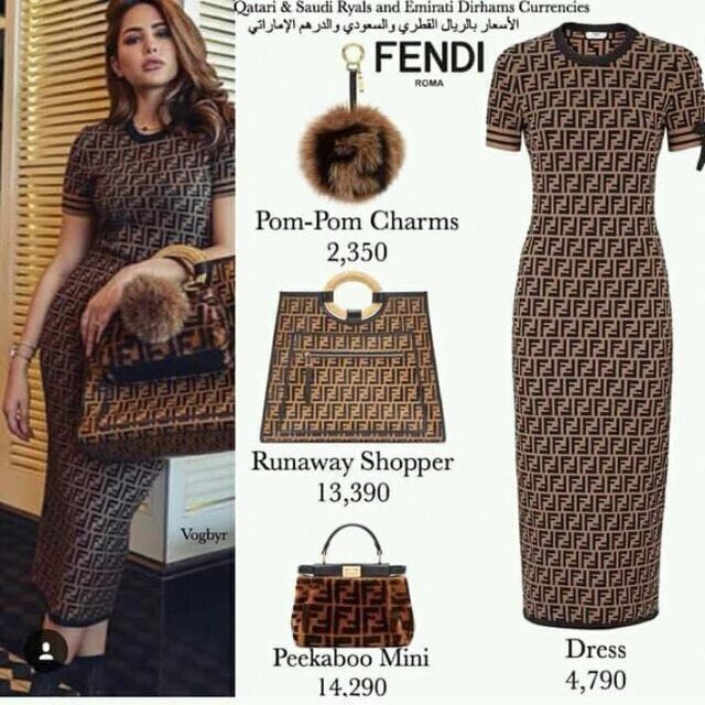 fendi style dress