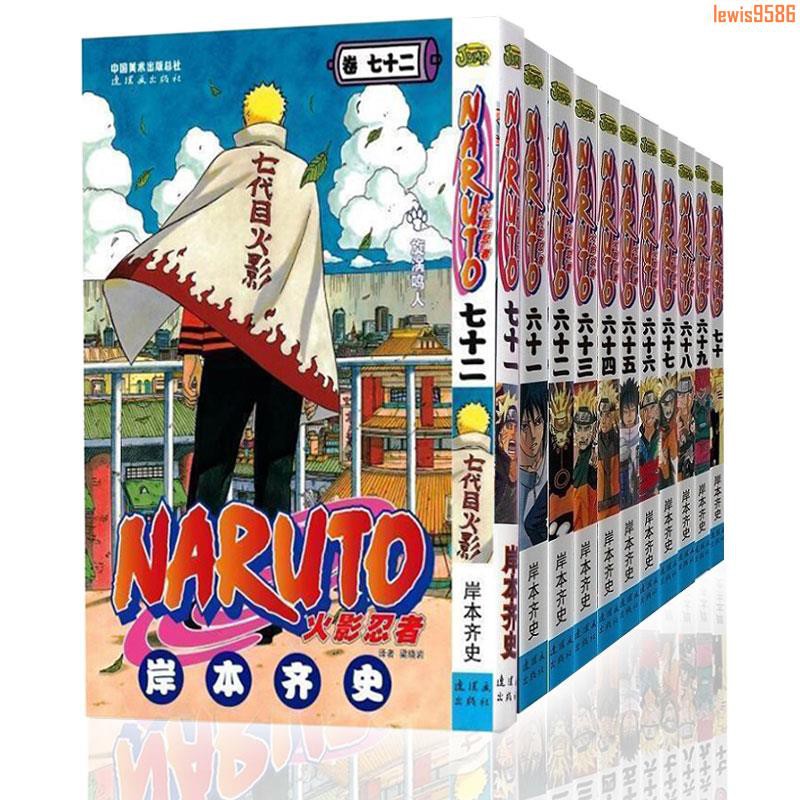 Naruto Roll 61 72 12 Naruto 67 68 69 70 Japanese Comic Naruto Cartoon 61 72 Shopee Philippines