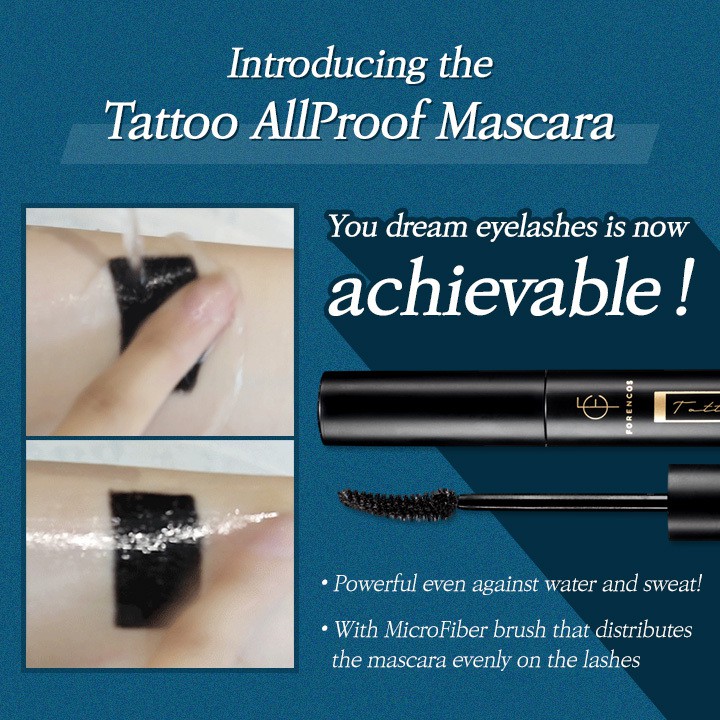 Forencos tattoo mascara