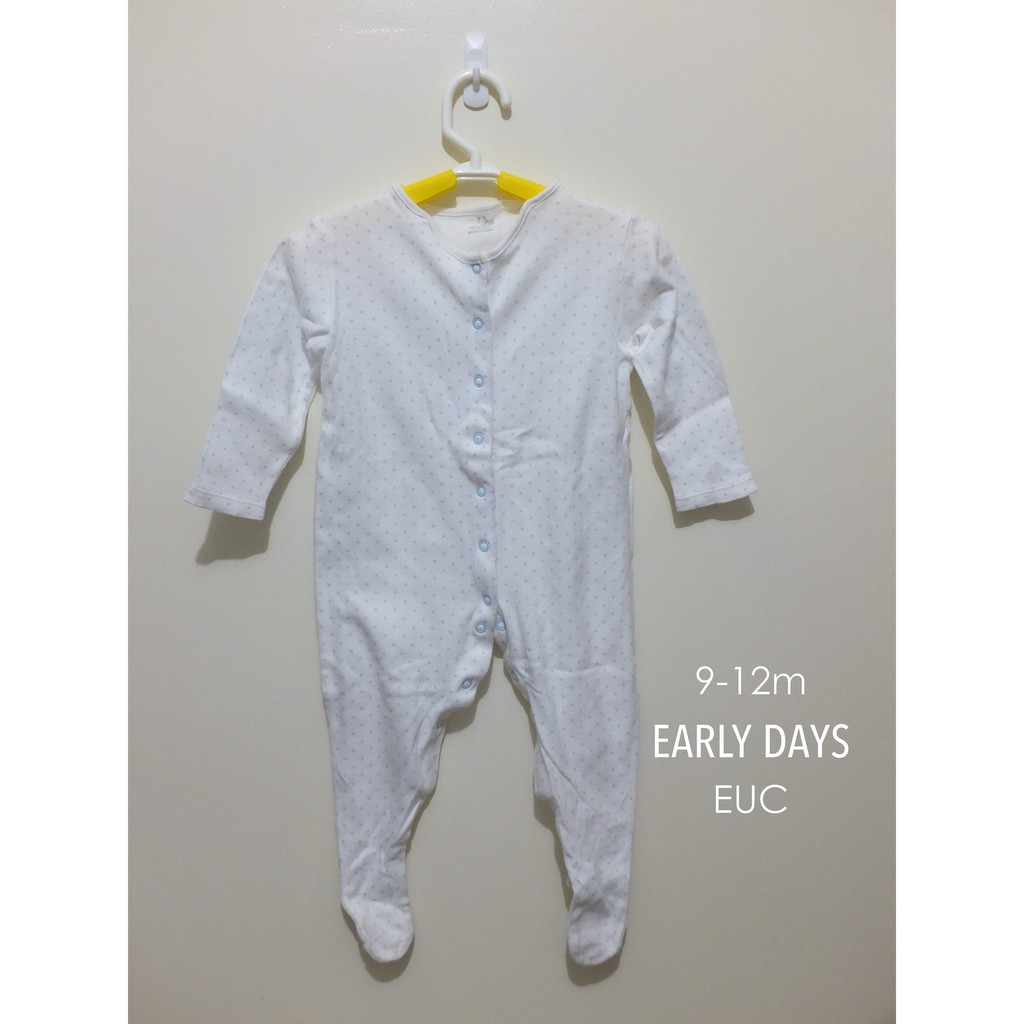 early days baby clothes