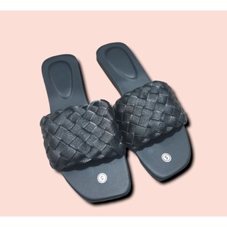 Marikina made ”banig” trendy flat sandals