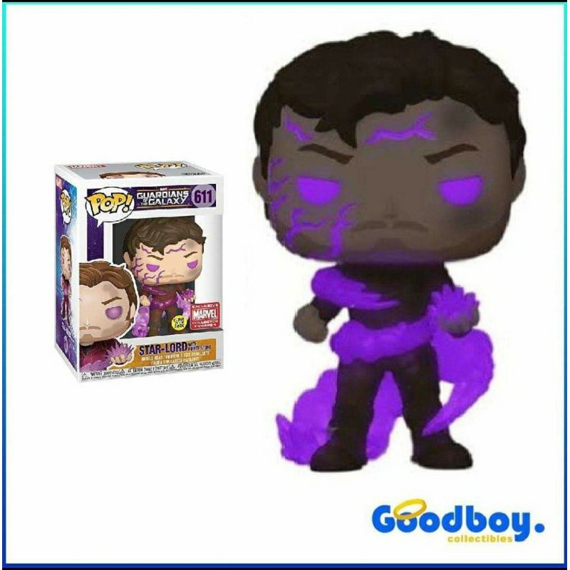 funko pop star lord glow in the dark