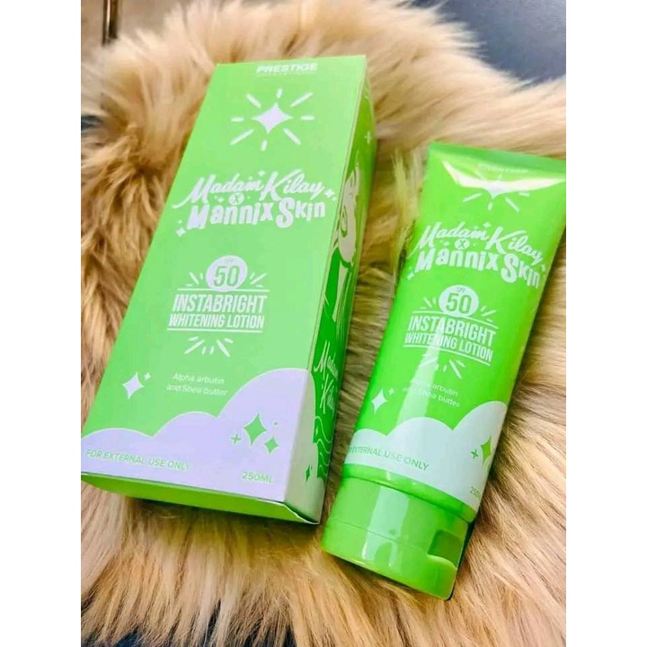 Madam Kilay Mannix Skin Insta Bright Whitening Lotion Prestige