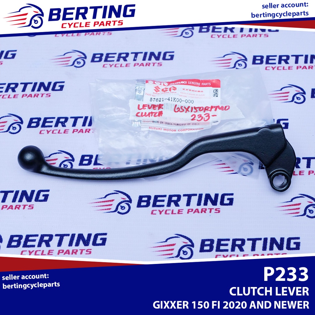 SGP CLUTCH LEVER 2020 MODEL AND NEWER Suzuki Gixxer 150 FI Genuine