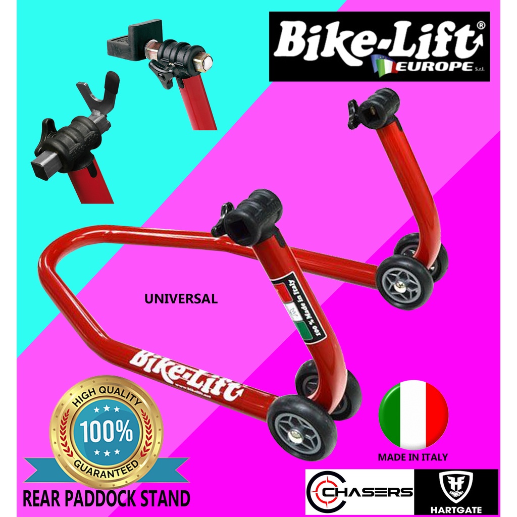 Paddock Stand with L Shaped Adapters Rear Stand Bikelift Shopee