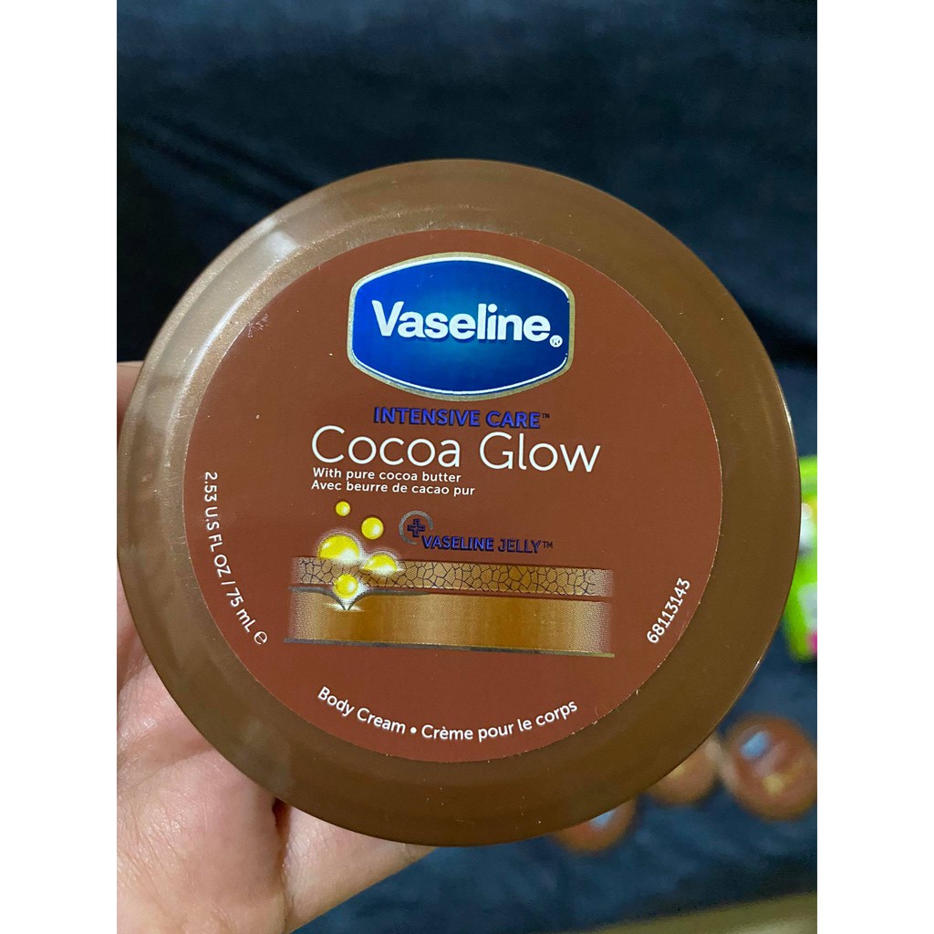 Vaseline Intensive Care COCOA GLOW (75ml.) Shopee Philippines