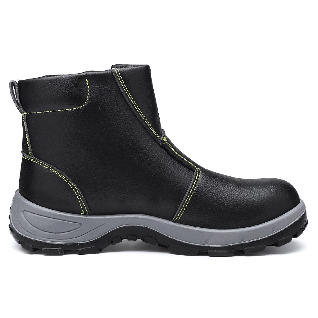waterproof steel toe zipper boots